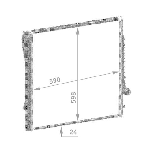 MAHLE Kühler, Motorkühlung BEHR *** PREMIUM LINE *** CR 567 000P