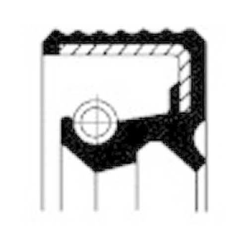 CORTECO Wellendichtring, Antriebswelle (&Ouml;lpumpe) 01034634B