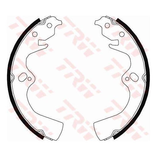 TRW Bremsbackensatz GS8682