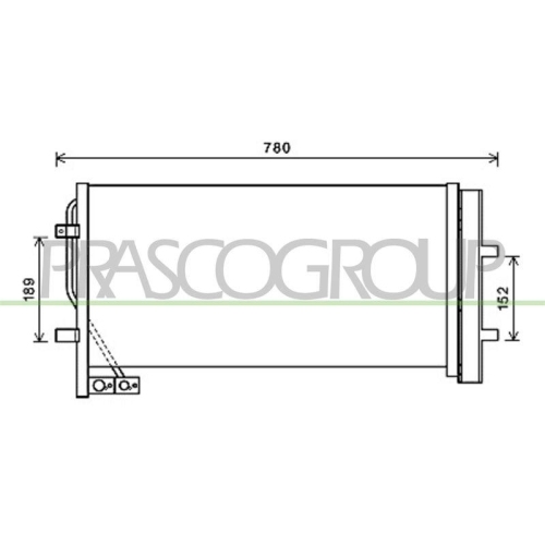 PRASCO Kondensator, Klimaanlage PrascoSelection AD810C001