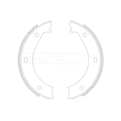 TOMEX Brakes Bremsbackensatz TX 21-25