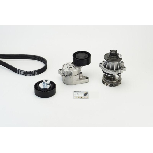 CONTINENTAL CTAM Wasserpumpe + Keilrippenriemensatz 6PK1538WP1