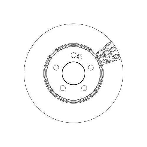 TRW Bremsscheibe DF6641S