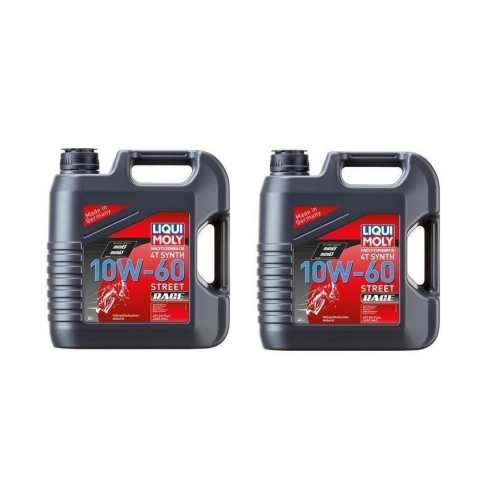 Liqui Moly Motorbike 4T Synth 10W-60 Street Race Motoröl 8 Liter Kanister - 1687