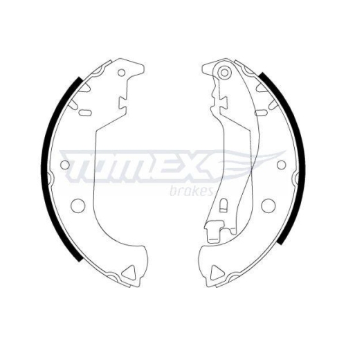 TOMEX Brakes Bremsbackensatz TX 21-30