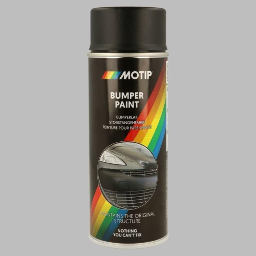Stoßstangenspray Kunststofflack Spraydose schwarz 400ml MOTIP 04073