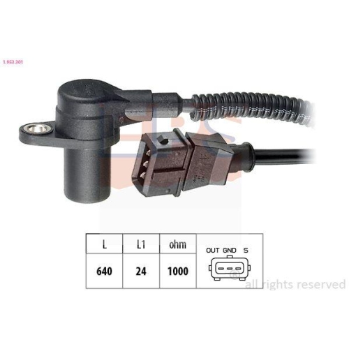 EPS Impulsgeber, Kurbelwelle Made in Italy - OE Equivalent