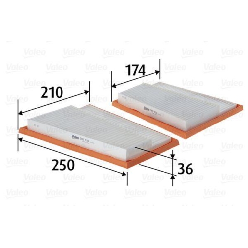 VALEO Luftfilter 585430