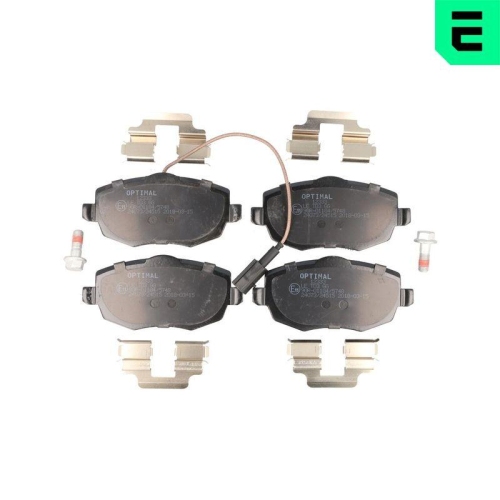 OPTIMAL Bremsbelagsatz, Scheibenbremse BP-12333
