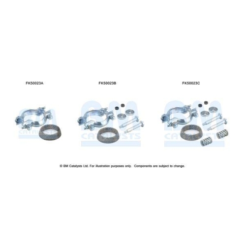 BM CATALYSTS Montagesatz, Abgasrohr FK50023