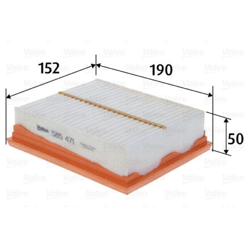 VALEO Luftfilter 585471
