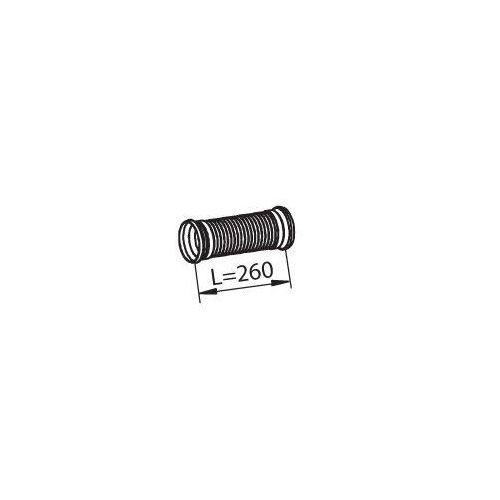 DINEX Wellrohr, Abgasanlage 54209