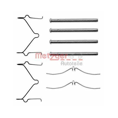 METZGER AUTOTEILE Zubeh&ouml;rsatz, Scheibenbremsbelag 109-1124