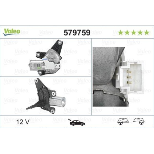 VALEO Wischermotor ORIGINAL TEIL