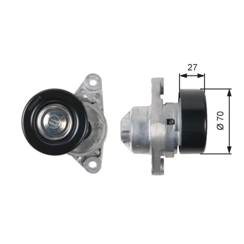 GATES Riemenspanner, Keilrippenriemen DriveAlign&trade; T38273