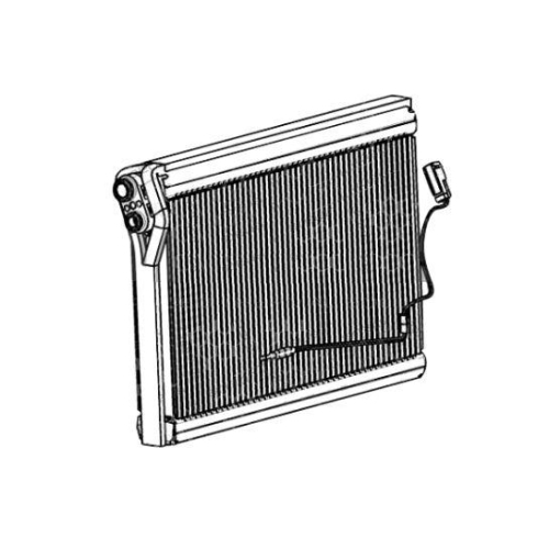 AKS DASIS Verdampfer, Klimaanlage 820400N