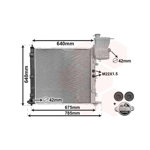 VAN WEZEL K&uuml;hler, Motork&uuml;hlung *** IR PLUS *** 30002218
