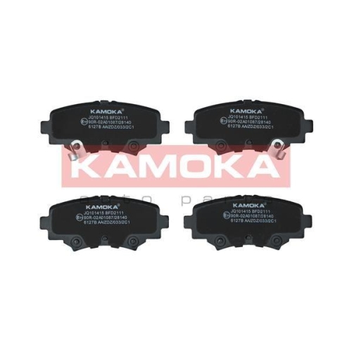 KAMOKA Bremsbelagsatz, Scheibenbremse JQ101415