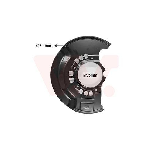 VAN WEZEL Spritzblech, Bremsscheibe 5377372