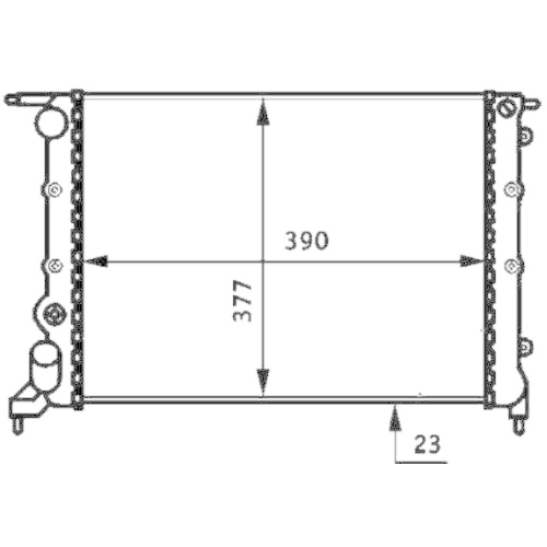 MAHLE K&uuml;hler, Motork&uuml;hlung BEHR CR 488 000S