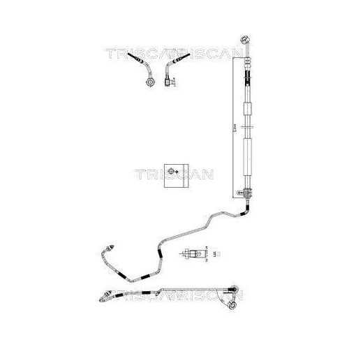 TRISCAN Hydraulikschlauch, Lenkung