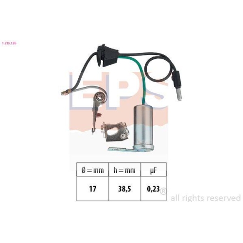 EPS Kontaktsatz, Z&uuml;ndverteiler Made in Italy - OE Equivalent