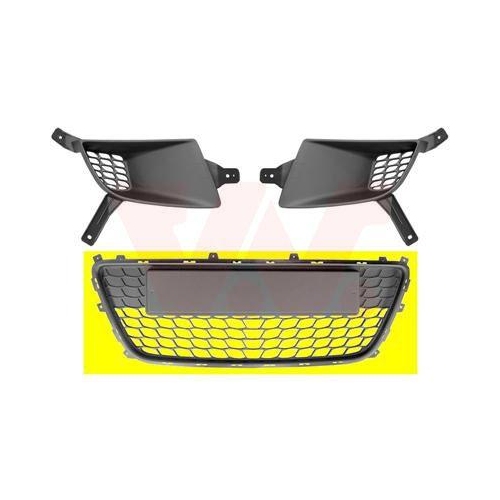 VAN WEZEL L&uuml;ftungsgitter, Sto&szlig;f&auml;nger 8207590