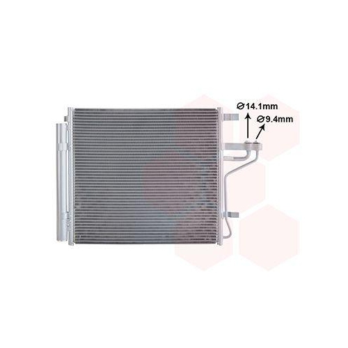 VAN WEZEL Kondensator, Klimaanlage 83015710