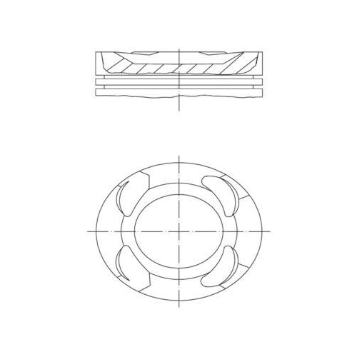 MAHLE Kolben 081 PI 00109 001