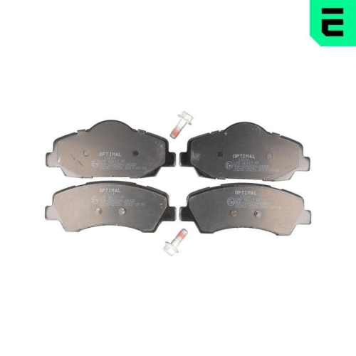 OPTIMAL Bremsbelagsatz, Scheibenbremse BP-12634