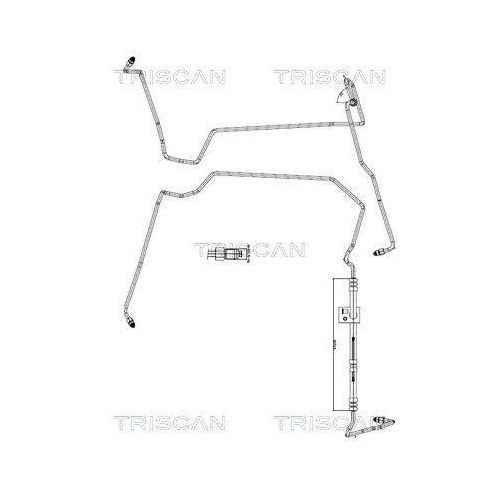 TRISCAN Hydraulikschlauch, Lenkung