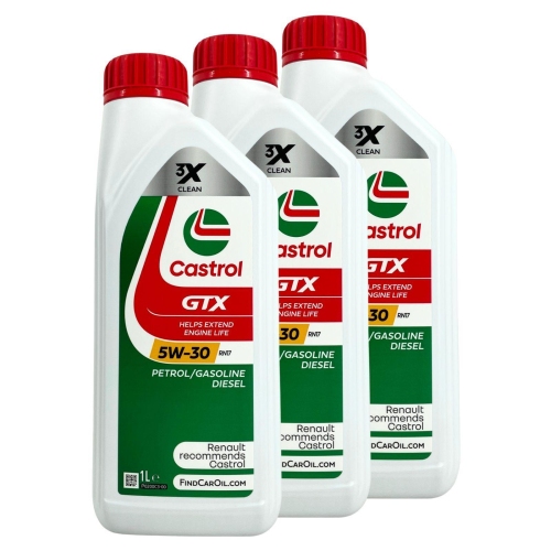 CASTROL GTX RN17 5W-30 3 Liter Motor&ouml;l Synthetisch 226.52 RN17 &Ouml;l Motoren&ouml;l