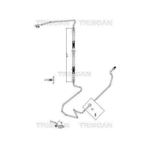 TRISCAN Hydraulikschlauch, Lenkung
