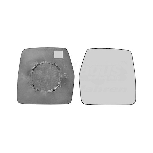 VAN WEZEL Spiegelglas, Au&szlig;enspiegel * HAGUS * 1610834