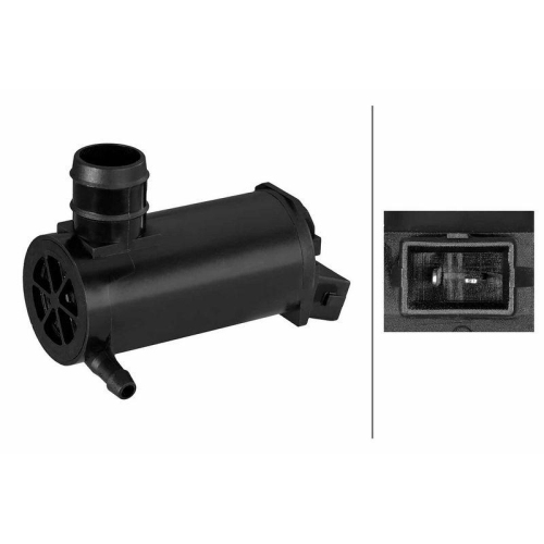 HELLA Waschwasserpumpe, Scheibenreinigung 8TW 006 848-651