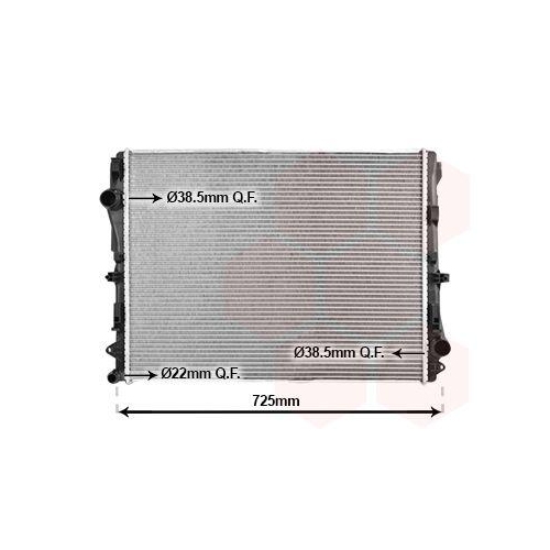 VAN WEZEL K&uuml;hler, Motork&uuml;hlung 30012723