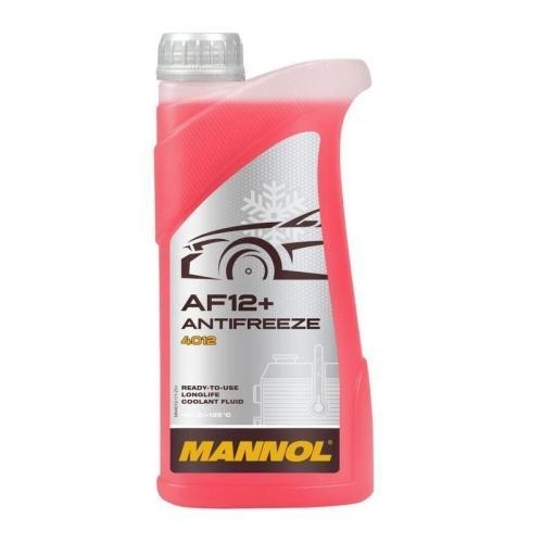 Mannol Antifreeze K&uuml;hlerfrostschutz AF12+ (-40 &deg;C) Longlife 1 Liter MN4012-1