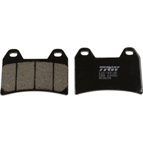 TRW Bremsbelagsatz, Scheibenbremse Organic Allround MCB698