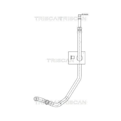TRISCAN Hydraulikschlauch, Lenkung
