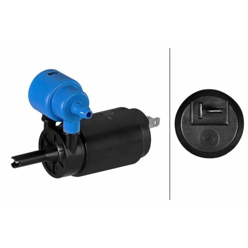 HELLA Waschwasserpumpe, Scheibenreinigung 8TW 006 848-661