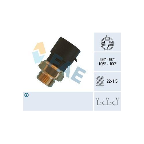 FAE Temperaturschalter, K&uuml;hlerl&uuml;fter 38310