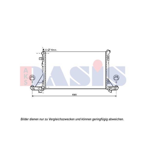 AKS DASIS K&uuml;hler, Motork&uuml;hlung 070167N