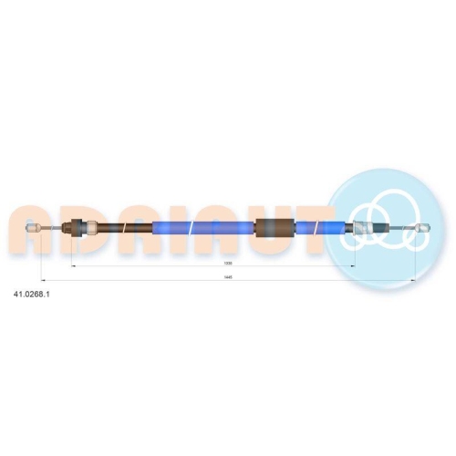 ADRIAUTO Seilzug, Feststellbremse 41.0268.1