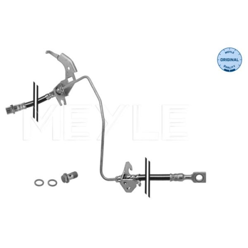 MEYLE Bremsschlauch MEYLE-ORIGINAL: True to OE. 614 525 0011