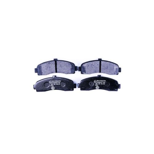 HELLA Bremsbelagsatz, Scheibenbremse 8DB 355 016-501