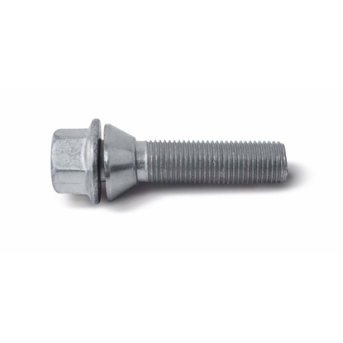 Radschraube M14 mit beweglichem Kegelbund 60&deg; silber H&R