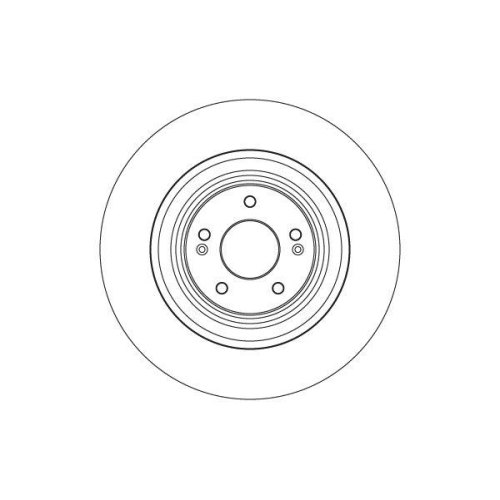 TRW Bremsscheibe TRW SINGLE