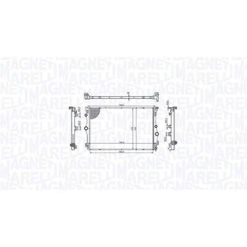 MAGNETI MARELLI K&uuml;hler, Motork&uuml;hlung 350213216400
