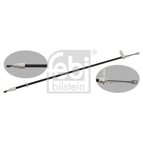 FEBI BILSTEIN Seilzug, Feststellbremse 34907