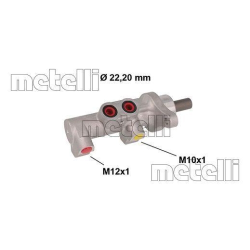 METELLI Hauptbremszylinder 05-0847